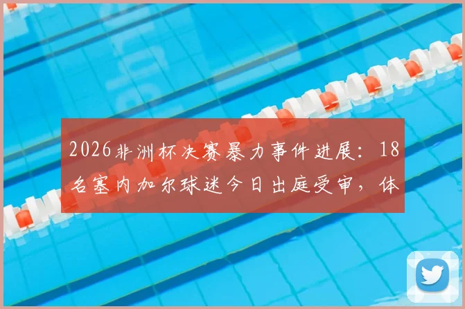 2026非洲杯决赛暴力事件进展:18名塞内加尔球迷今日出庭受审,体育场暴力面临法律严惩
